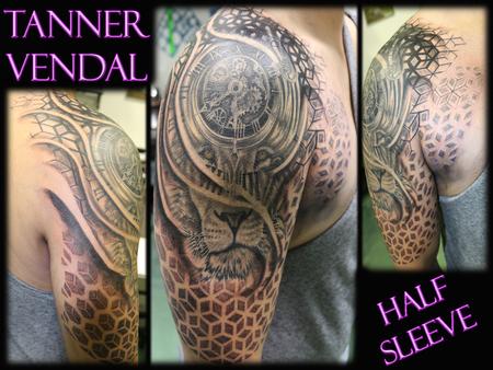 Tattoos - Custom Half Sleeve - 130998